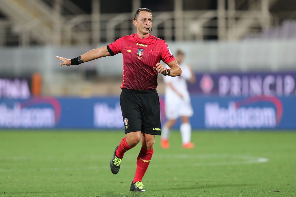 fiorentina napoli arbitro