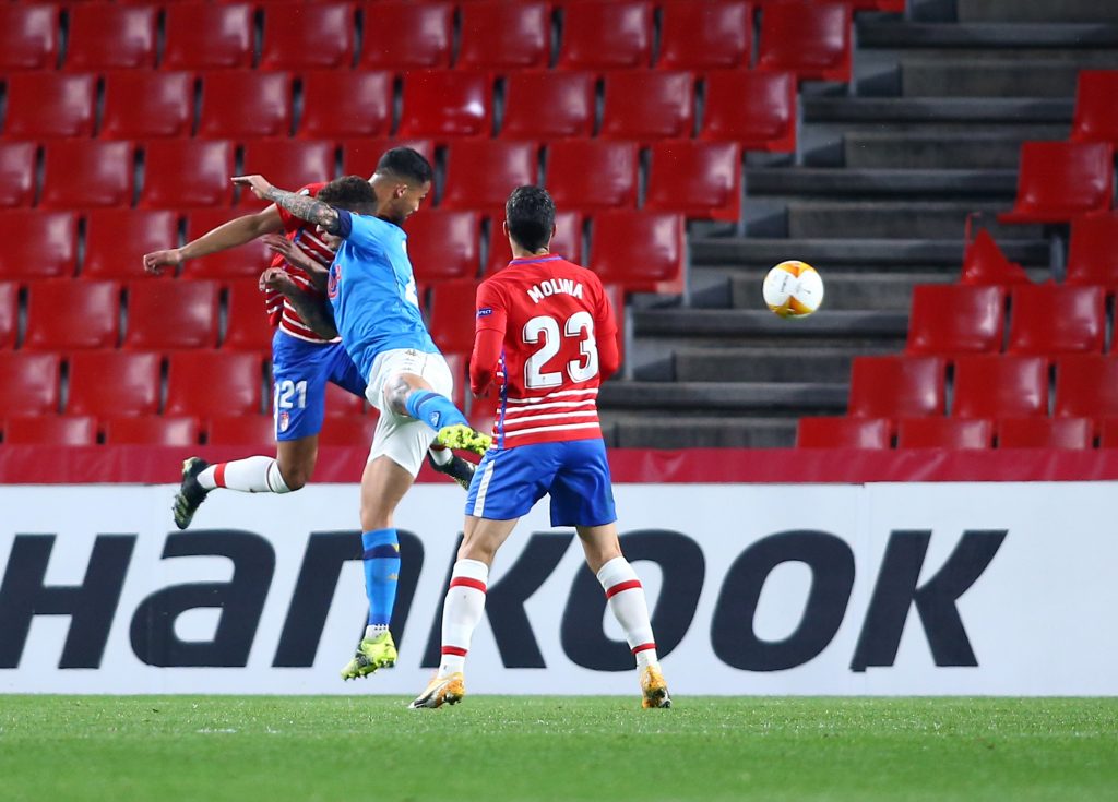 Granada CF v SSC Napoli  - UEFA Europa League Round Of 32 Leg One
