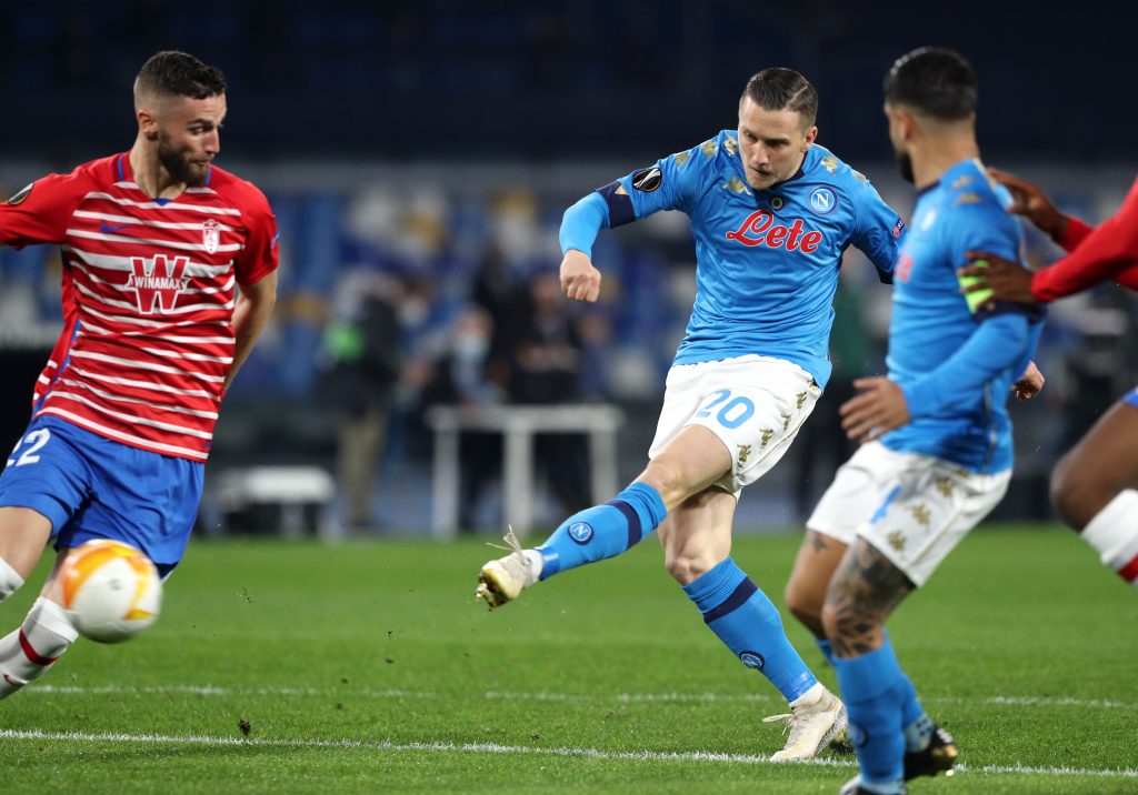 SSC Napoli v Granada CF  - UEFA Europa League Round Of 32 Leg Two