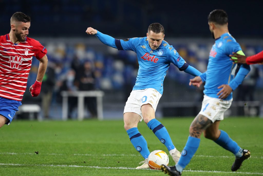 SSC Napoli v Granada CF  - UEFA Europa League Round Of 32 Leg Two