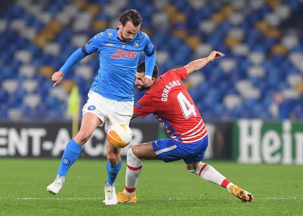 SSC Napoli v Granada CF  - UEFA Europa League Round Of 32 Leg Two