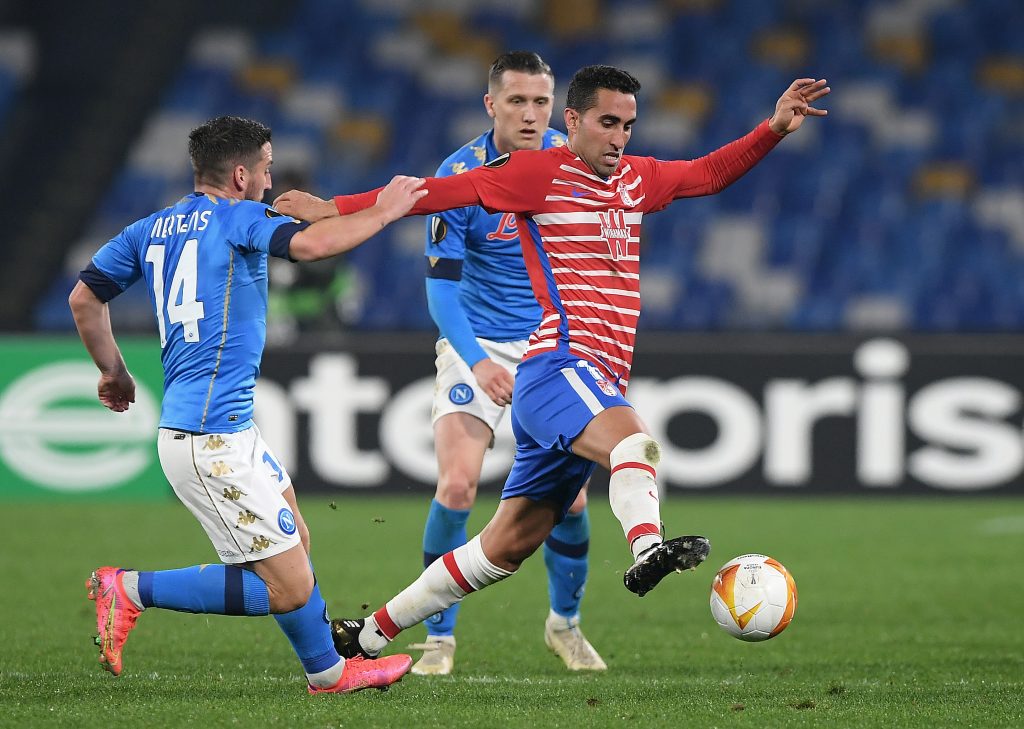 SSC Napoli v Granada CF  - UEFA Europa League Round Of 32 Leg Two