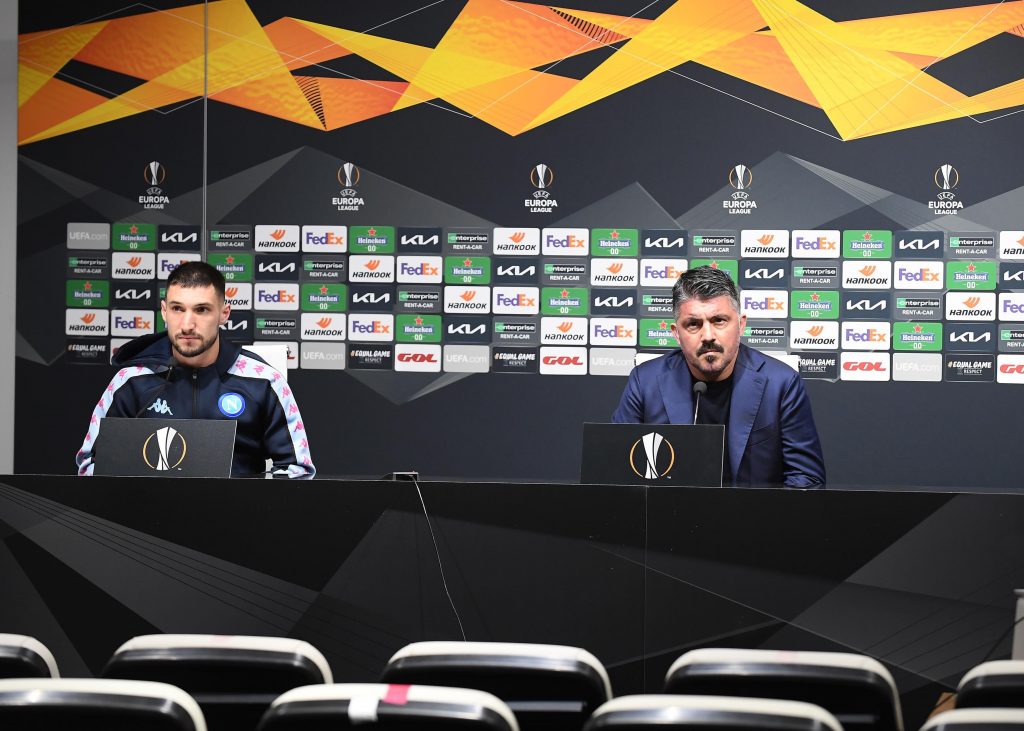SSC Napoli Training Session &amp; Press Conference