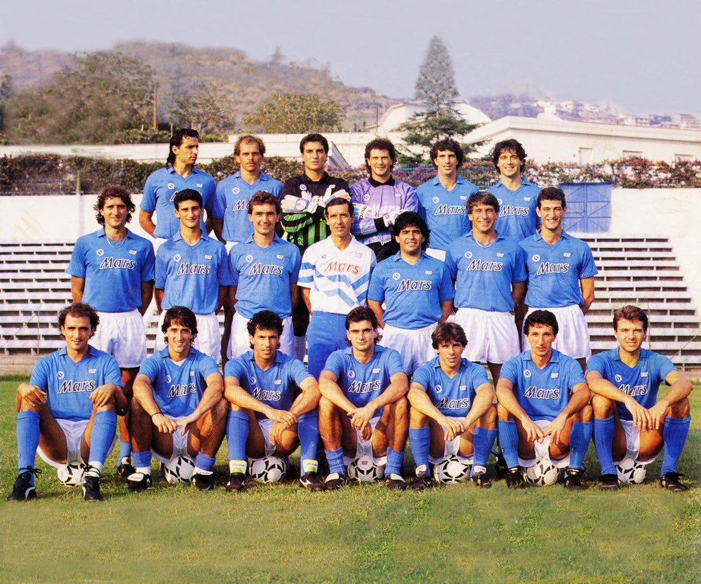napoli secondo scudetto 1990