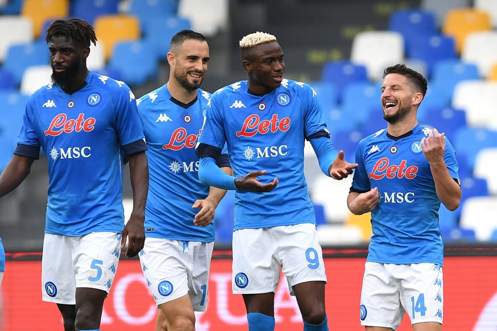 Osimhen, Mertens, Bakayoko, Maksimovic
