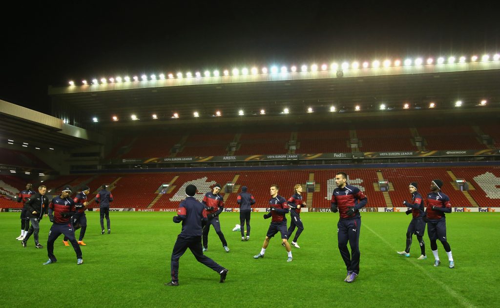 FC Girondins de Bordeaux Training and Press Conference - UEFA Europa League