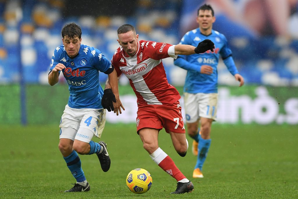 fiorentina napoli ribery