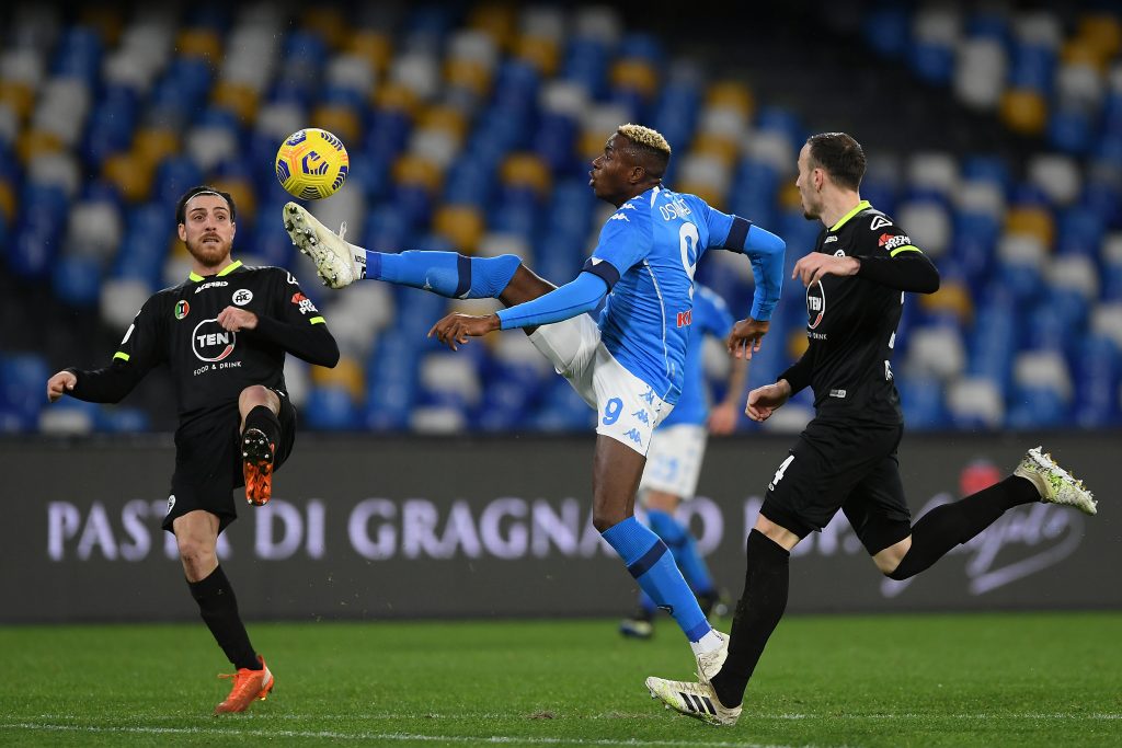 SSC Napoli v Spezia Calcio - Coppa Italia