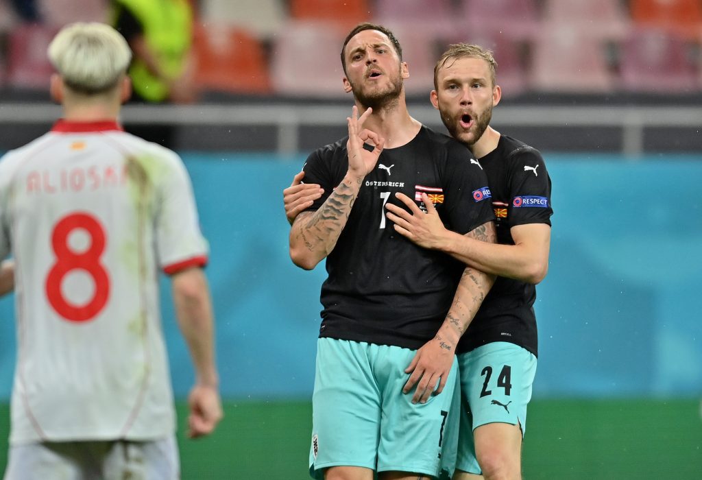 Austria Macedonia, Arnautovic
