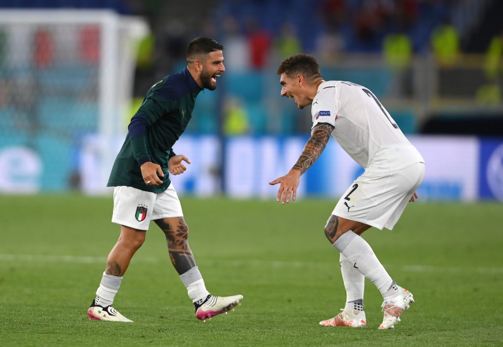 bolla coverciano insigne di lorenzo