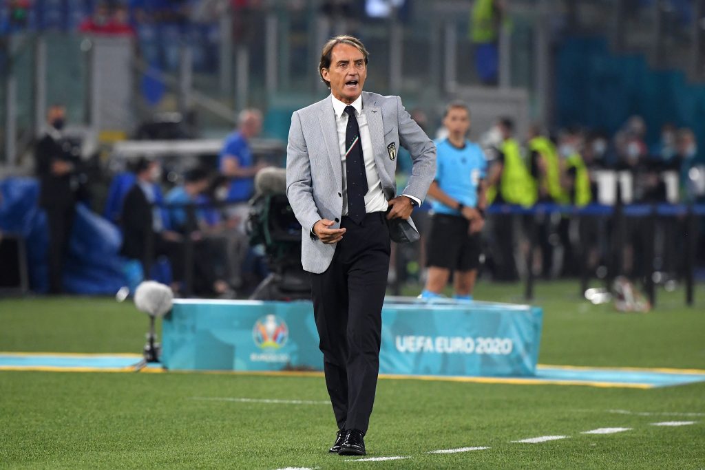 mancini italia galles formazioni