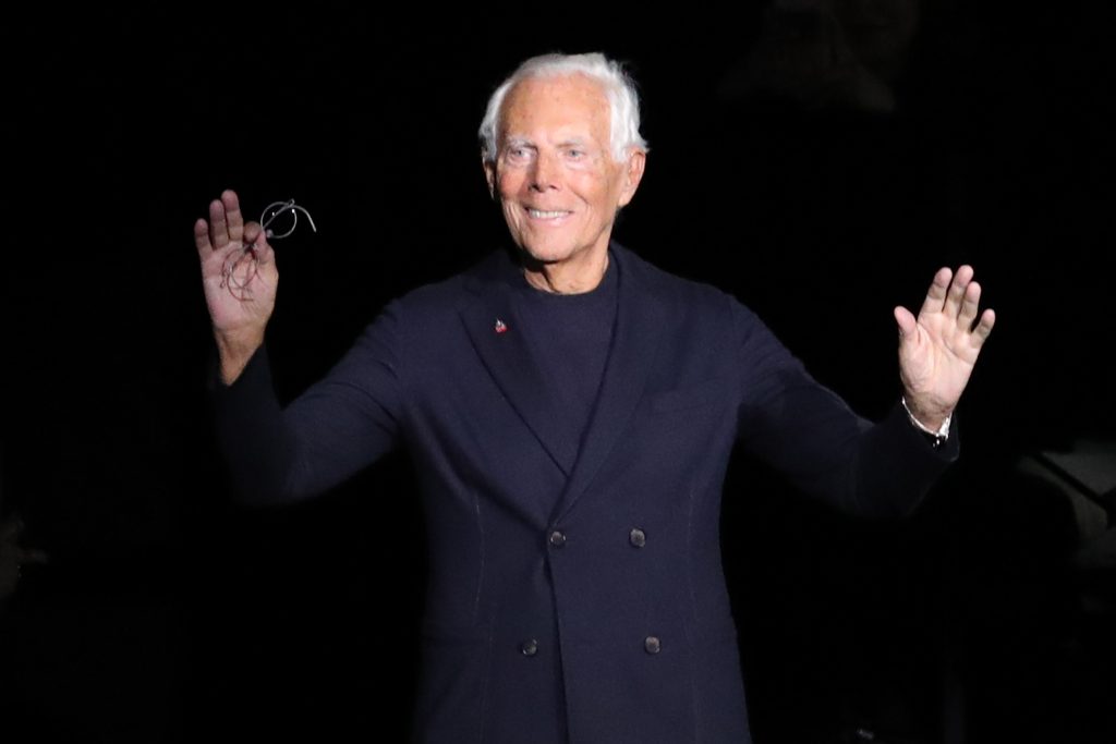 Giorgio Armani Pre-Fall 2020/2021 Collection Show