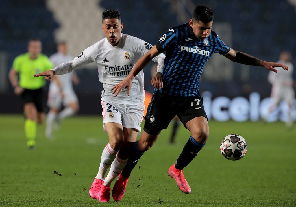 Atalanta v Real Madrid  - UEFA Champions League Round Of 16 Leg One