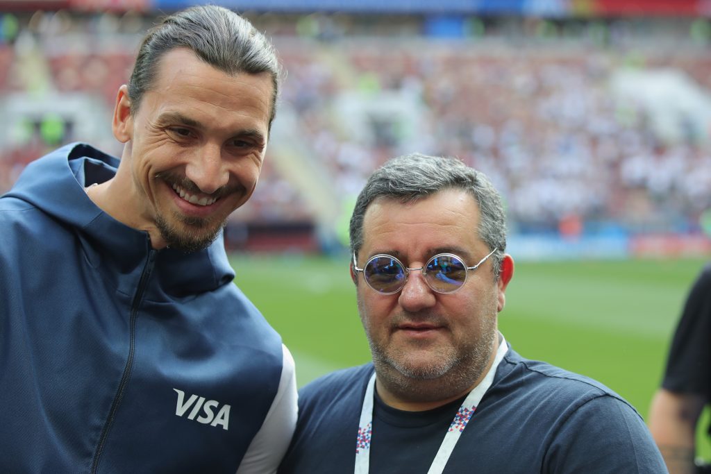 Maino Raiola e Ibrahimovic