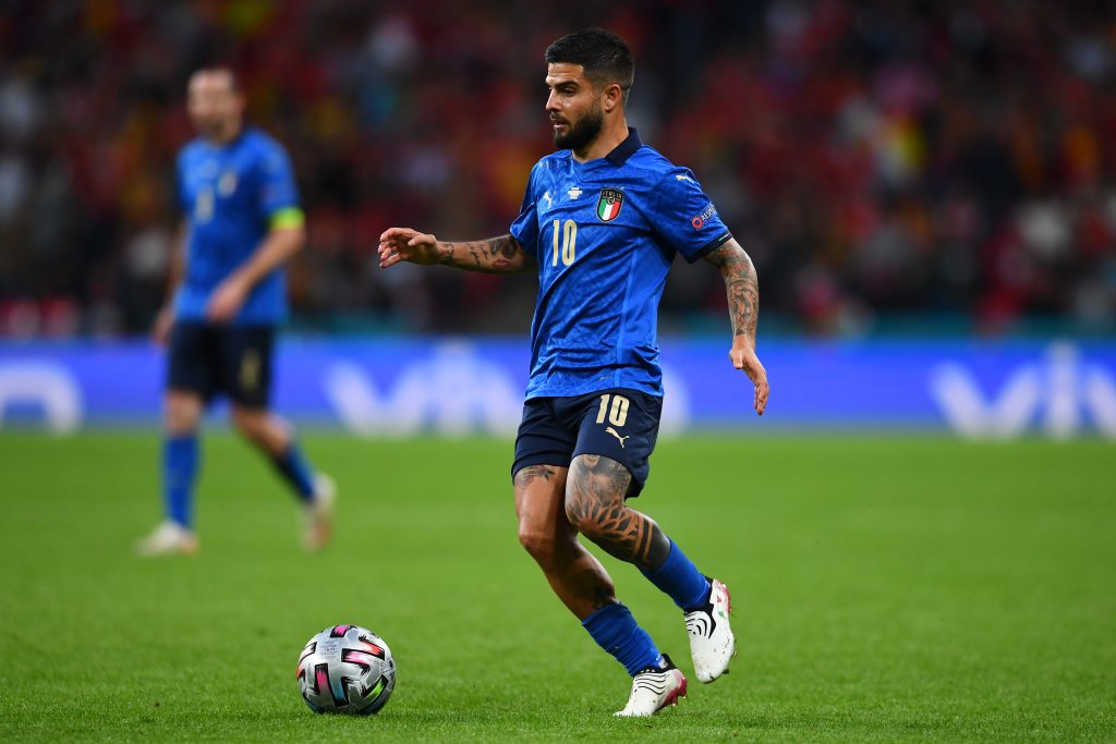 Italia Inghilterra insigne
