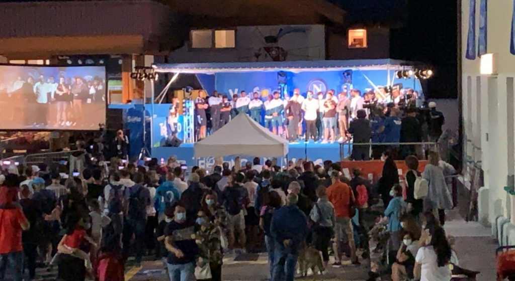 Dimaro sindaco presentazione napoli