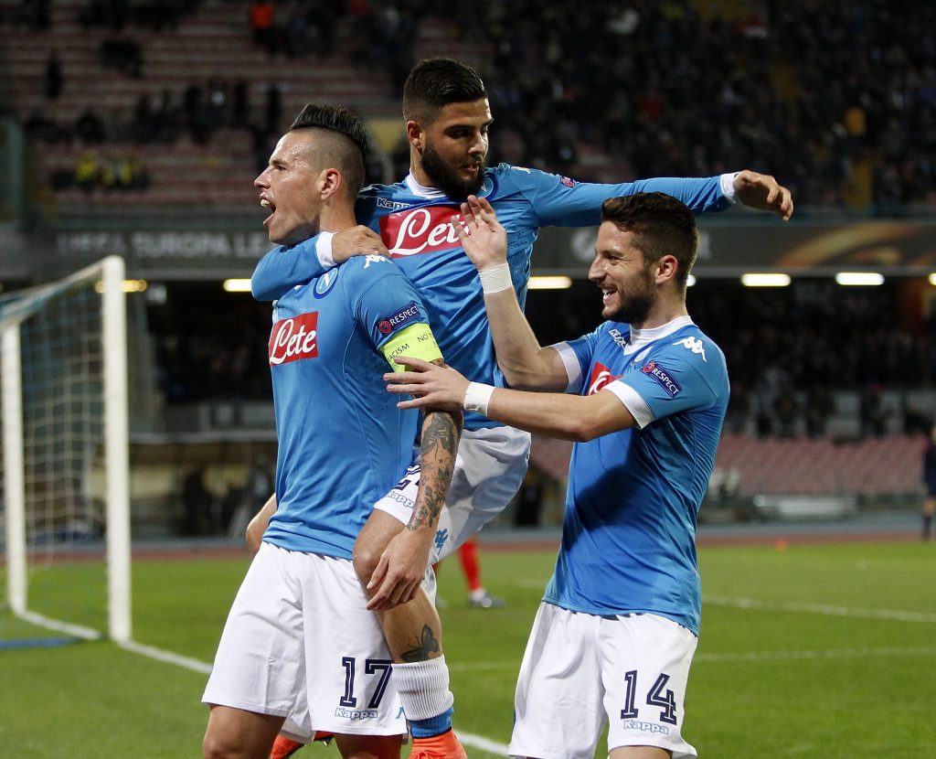 Hamsik, Insigne, Mertens