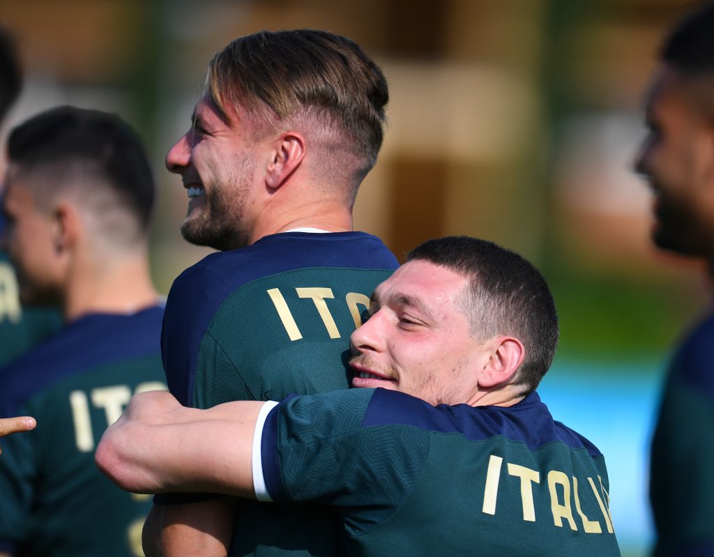 Italy Training Session And Press Conference