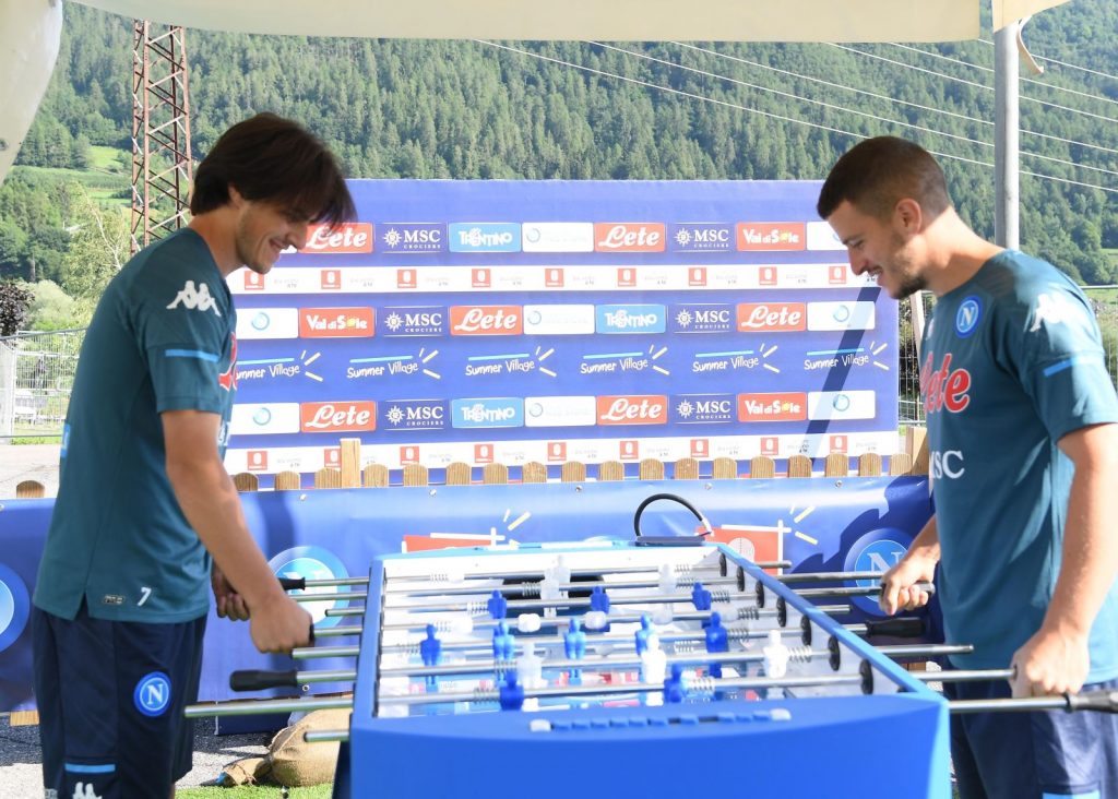 ritiro napoli