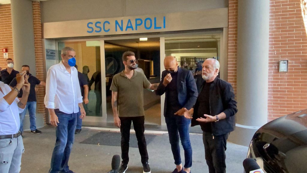 ritiro Napoli