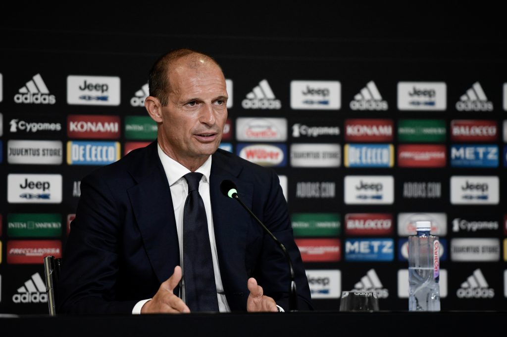 allegri conferenza juve