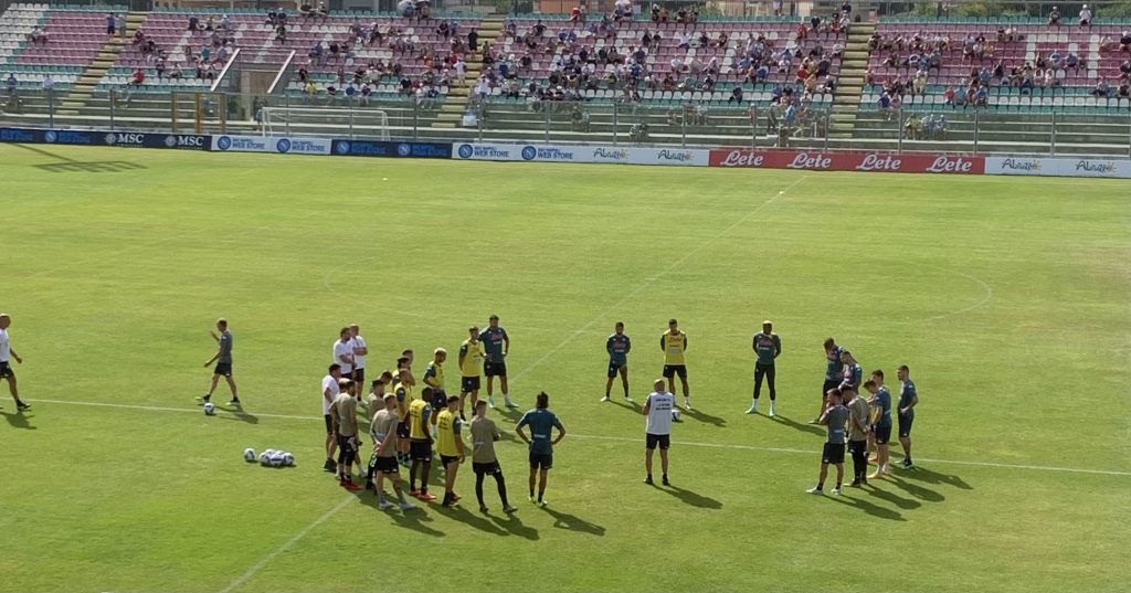 ritiro napoli sarò con te