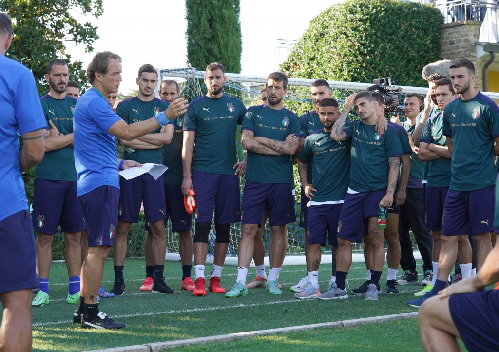 Italy Training Session And Press Conference