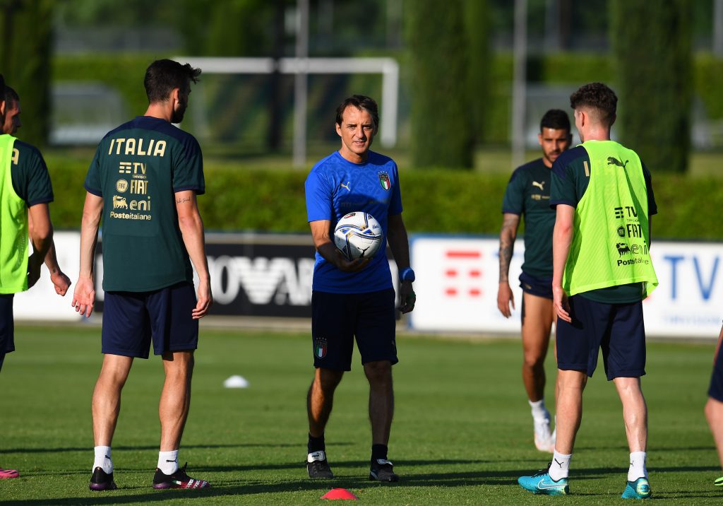 Italy Training Session &amp; Press Conference