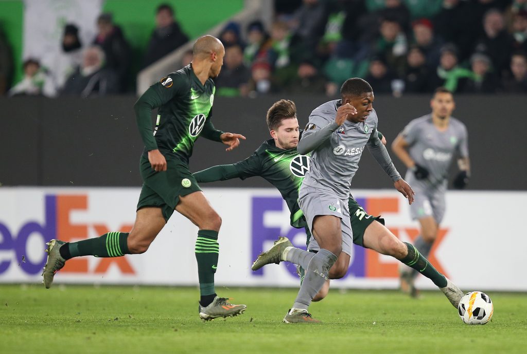 VfL Wolfsburg v AS Saint-Etienne: Group I - UEFA Europa League