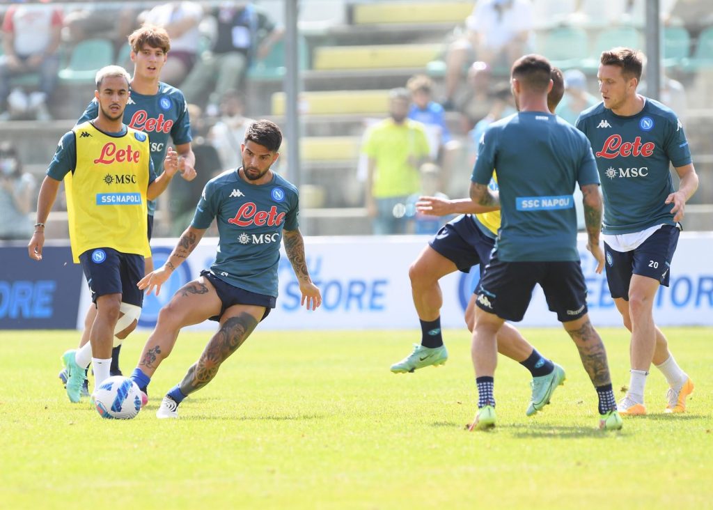 insigne ritiro napoli