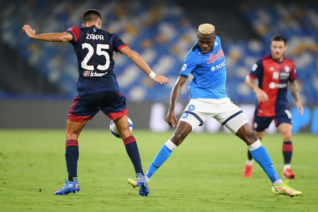 napoli cagliari osimhen