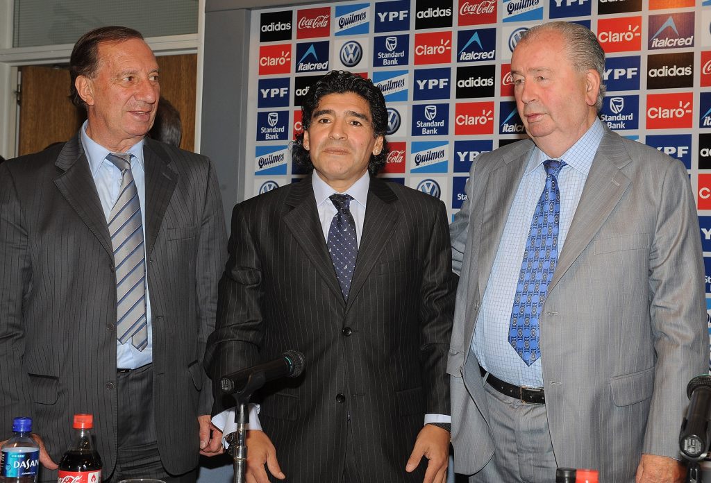Diego Maradona Presented as New Argentina Football Coach