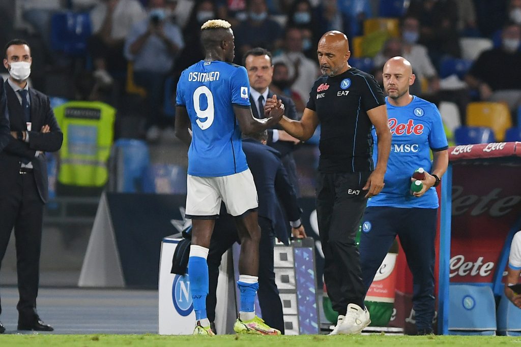 Napoli osimhen spalletti sostituzioni