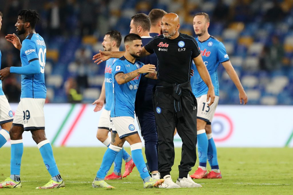 Napoli Spartak Mosca insigne spalletti