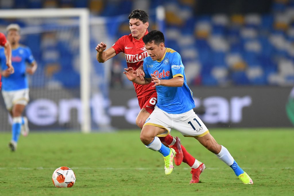 napoli lozano europa league