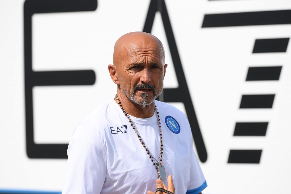 SSC Napoli Training Session And Press Conference