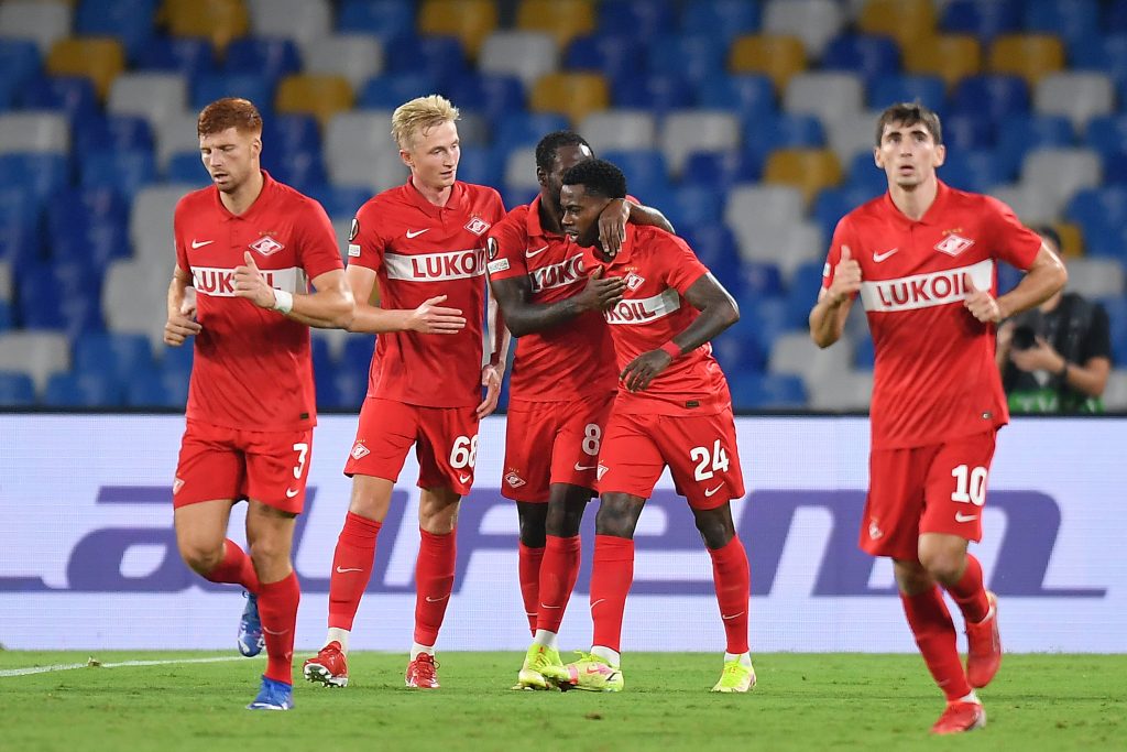 SSC Napoli v Spartak Moskva: Group C - UEFA Europa League