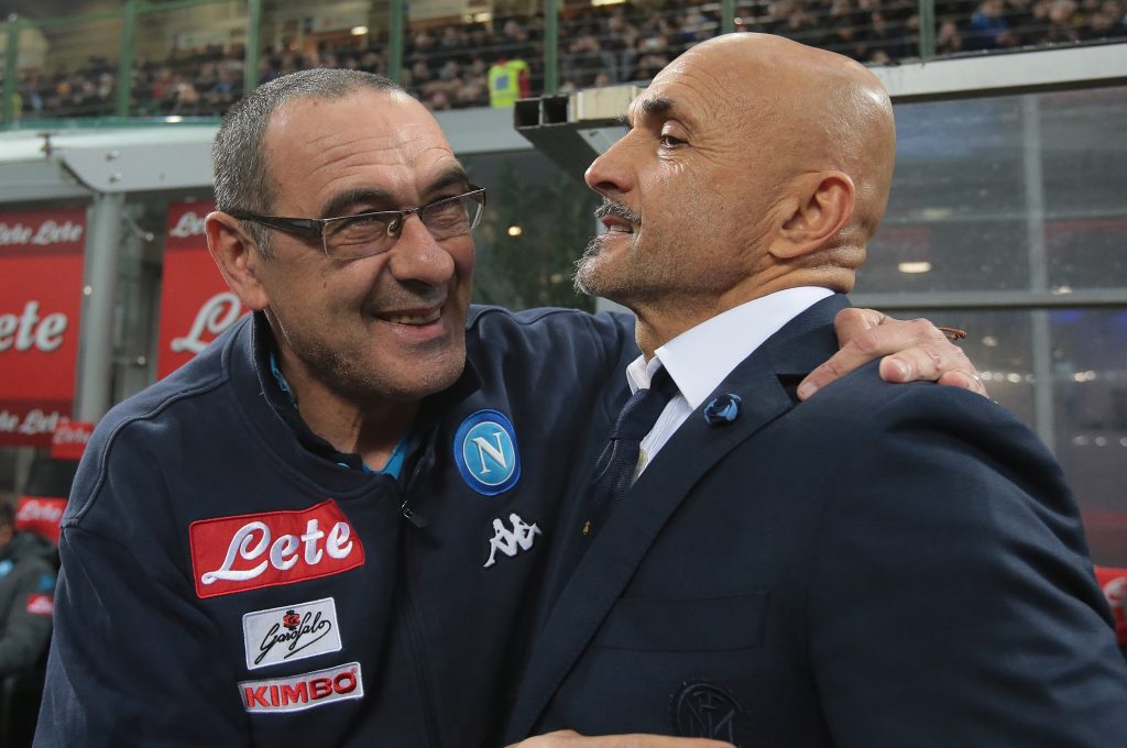 Luciano Spalletti e Maurizio Sarri