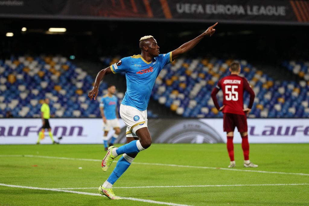 osimhen napoli europa league