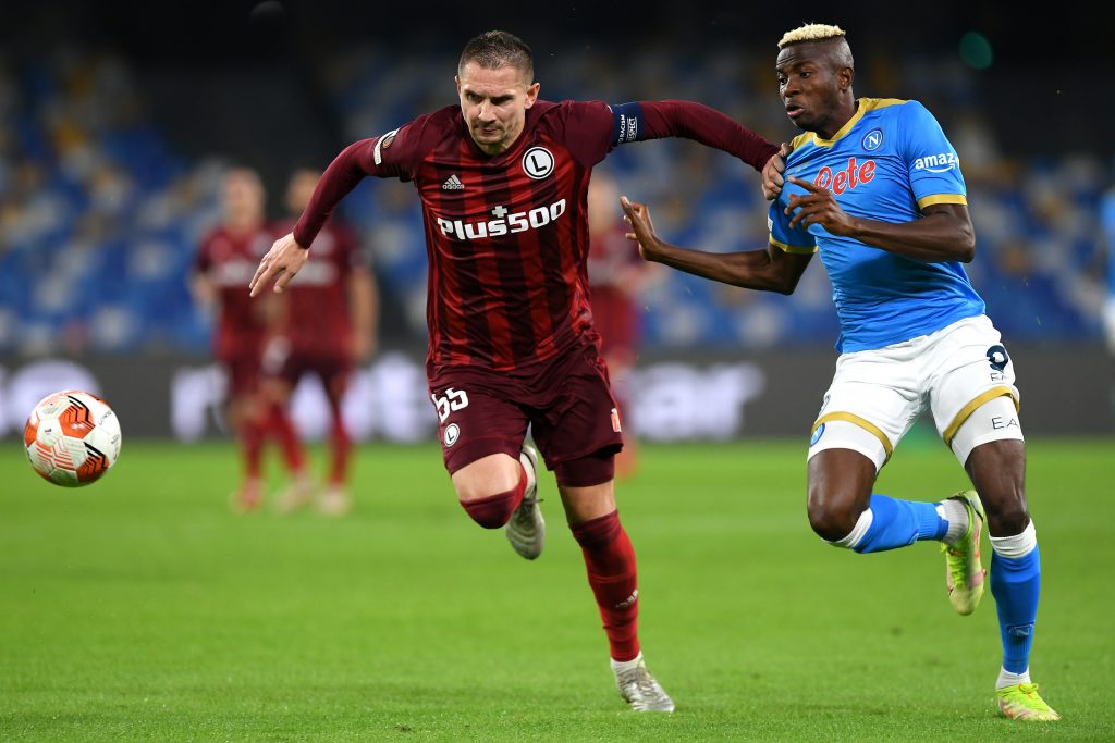 SSC Napoli v Legia Warszawa: Group C - UEFA Europa League