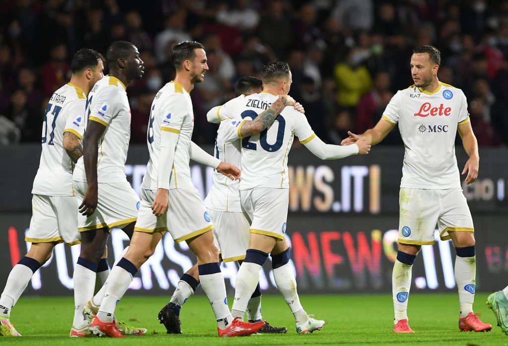 salernitana napoli zielinski