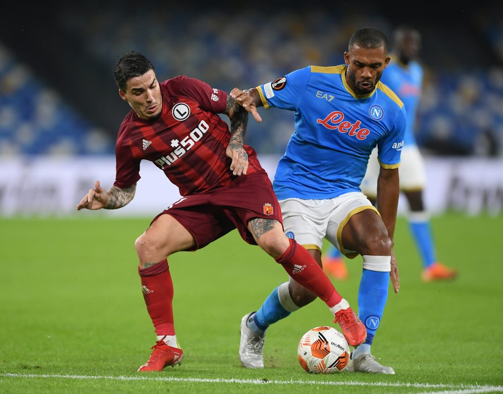 SSC Napoli v Legia Warszawa: Group C - UEFA Europa League