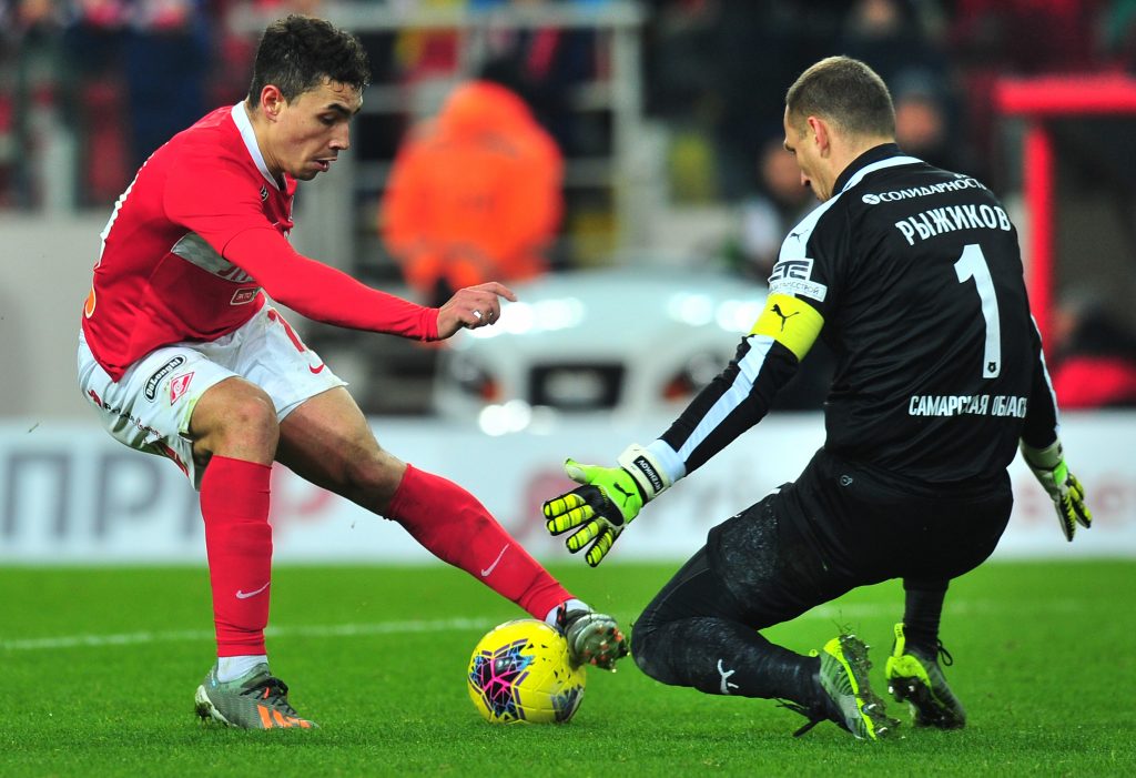 FC Spartak Moscow vs FC Krylia Sovetov Samara - Russian Premier League