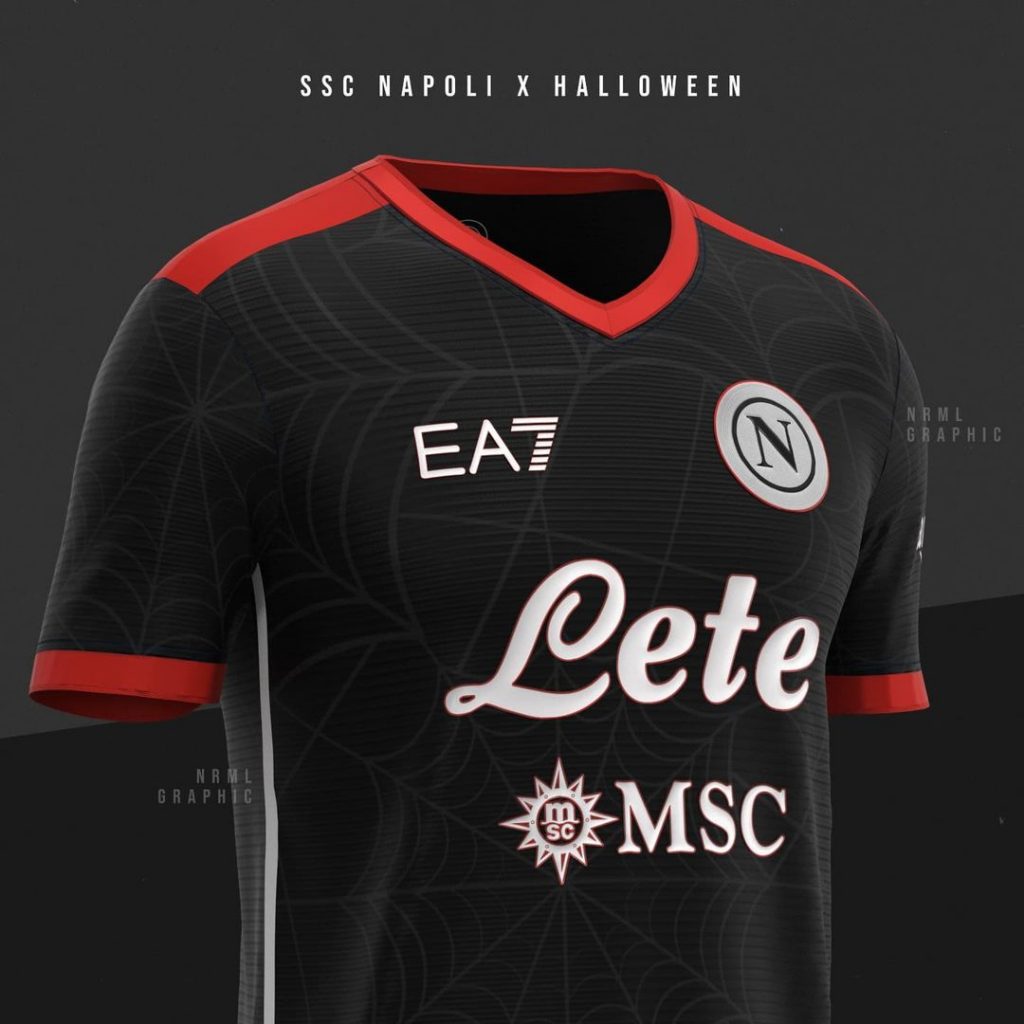 maglia napoli halloween