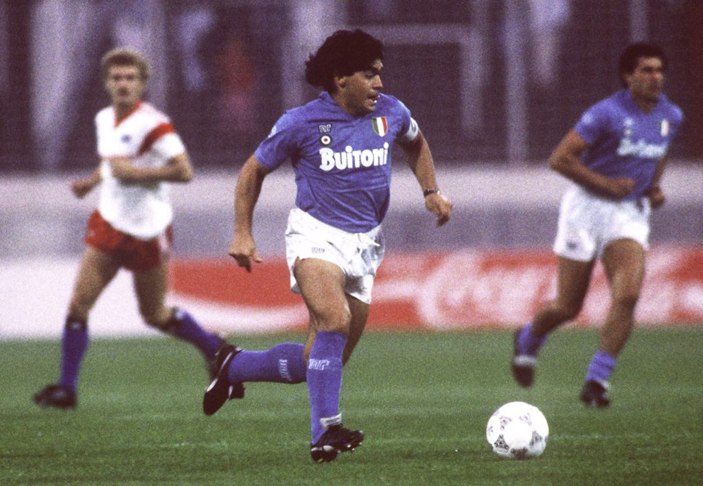 napoli sassuolo maradona