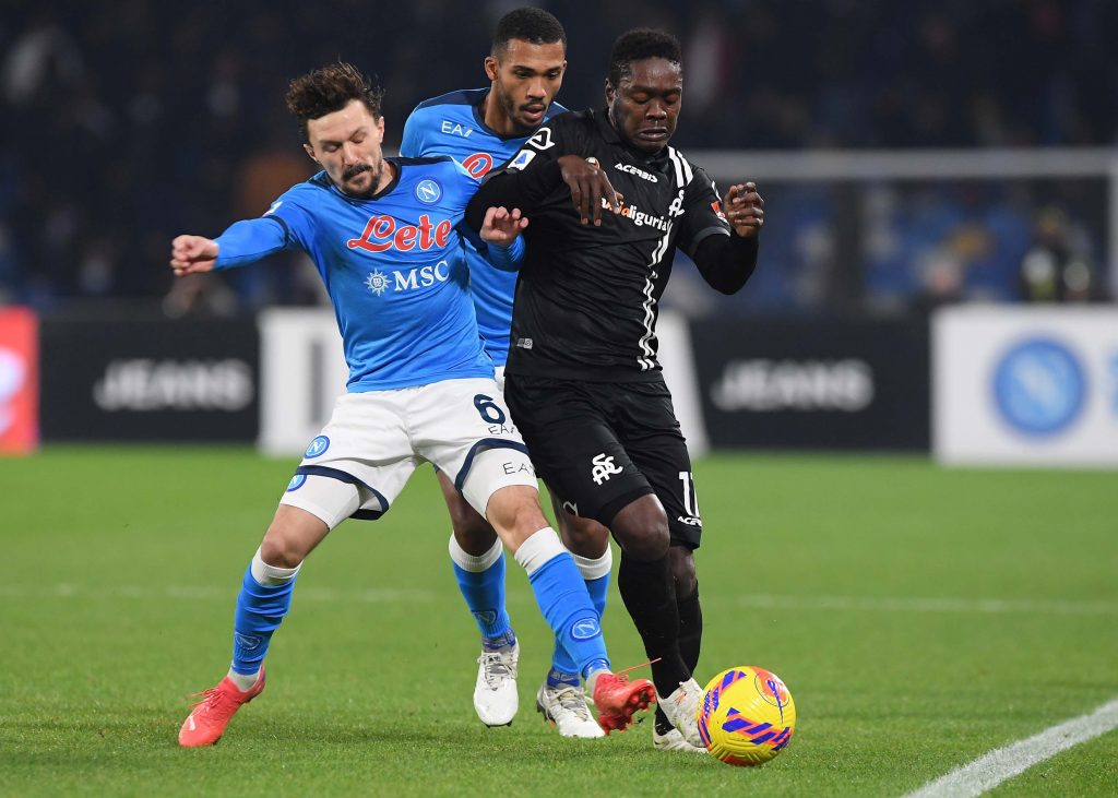 SSC Napoli v Spezia Calcio - Serie A