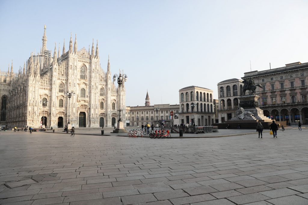 Italy Adopts New Measures As Covid-19 Contagions Rise, Milano