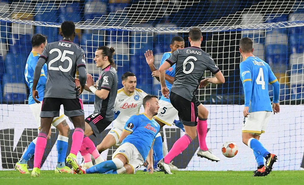 SSC Napoli v Leicester City: Group C - UEFA Europa League