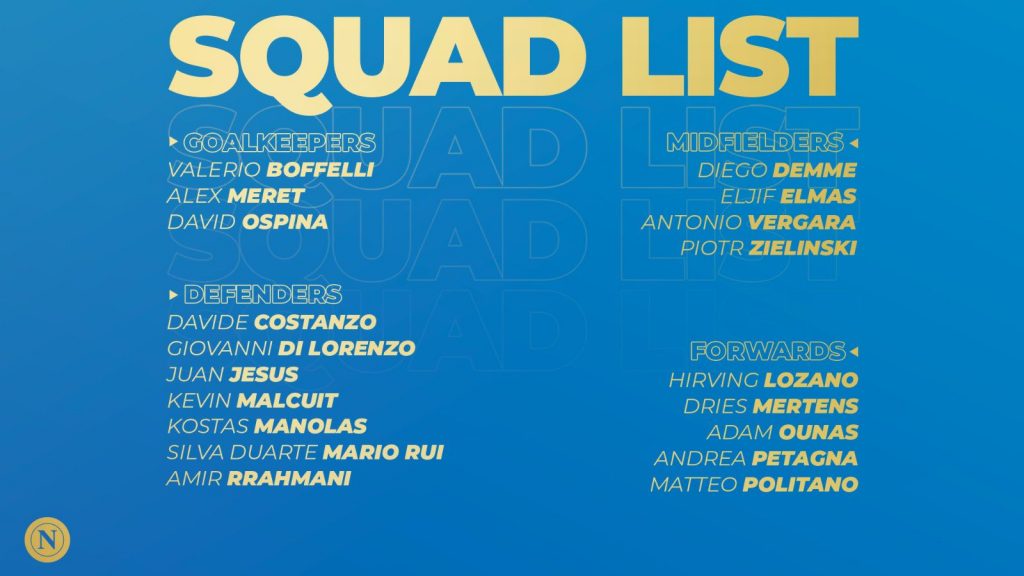 convocati napoli