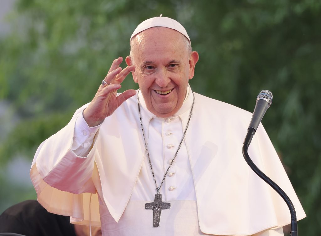Pope Francis Visits Eastern Slovakia